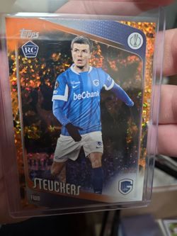 Topps Steuckers RC Genk Orange Parallel /25