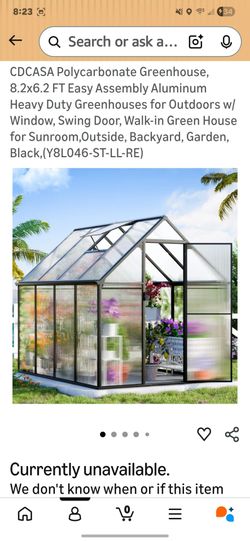 Greenhouse 8x6