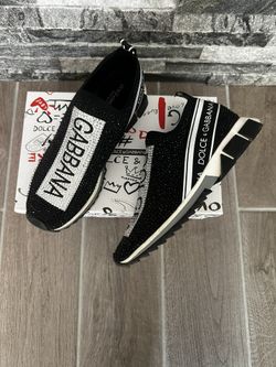Dolce & Gabbana Sorrento Logo Slip-On
