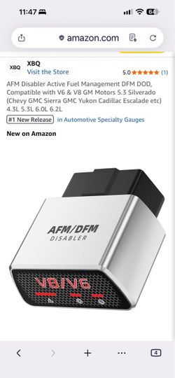 XBQ AFM/DFM Disabler for V6/V8 GM