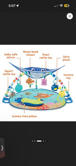 Finding Nemo Bright stars Tummy Time Mat