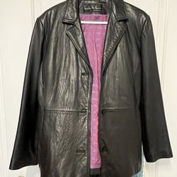 Women’s Black Leather Jacket