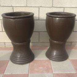 New Cement Flower Pots Special Prices Perfect Gift For Any Occasion !