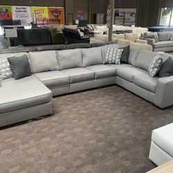 Large Grey Sectional 
