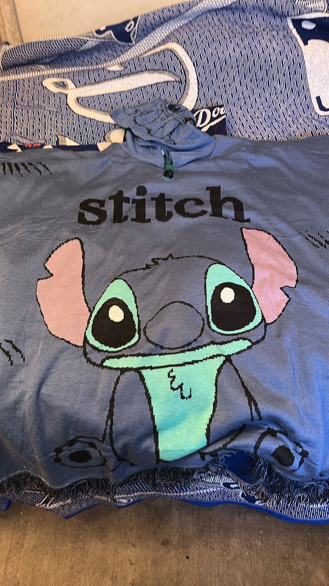 Stitch poncho