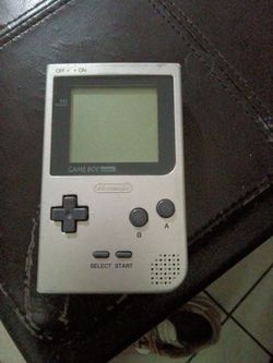 Nintendo Game Boy Pocket Silver with Tetris game