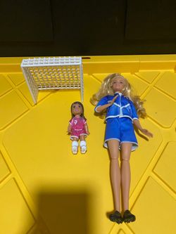 Barbie Soccer Dolls $15