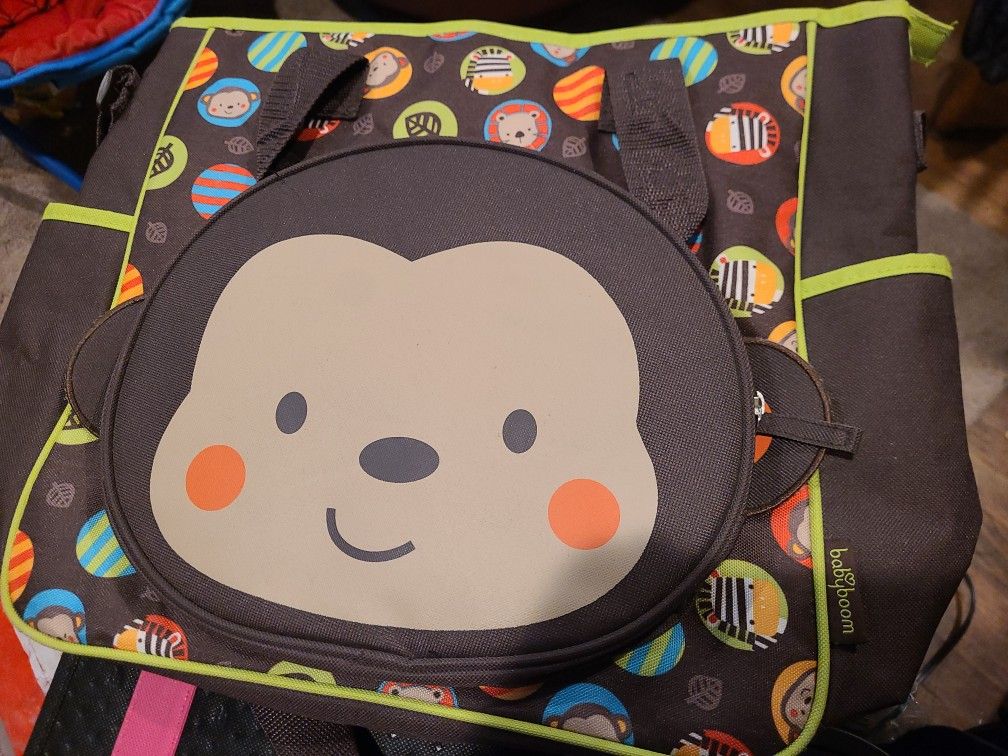 Monkey Diaper Bag