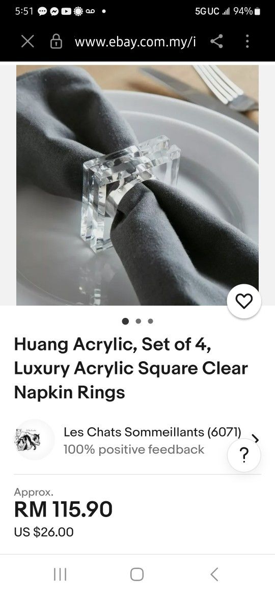 Napkin Rings