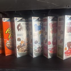 Kaws Cereal Boxes 