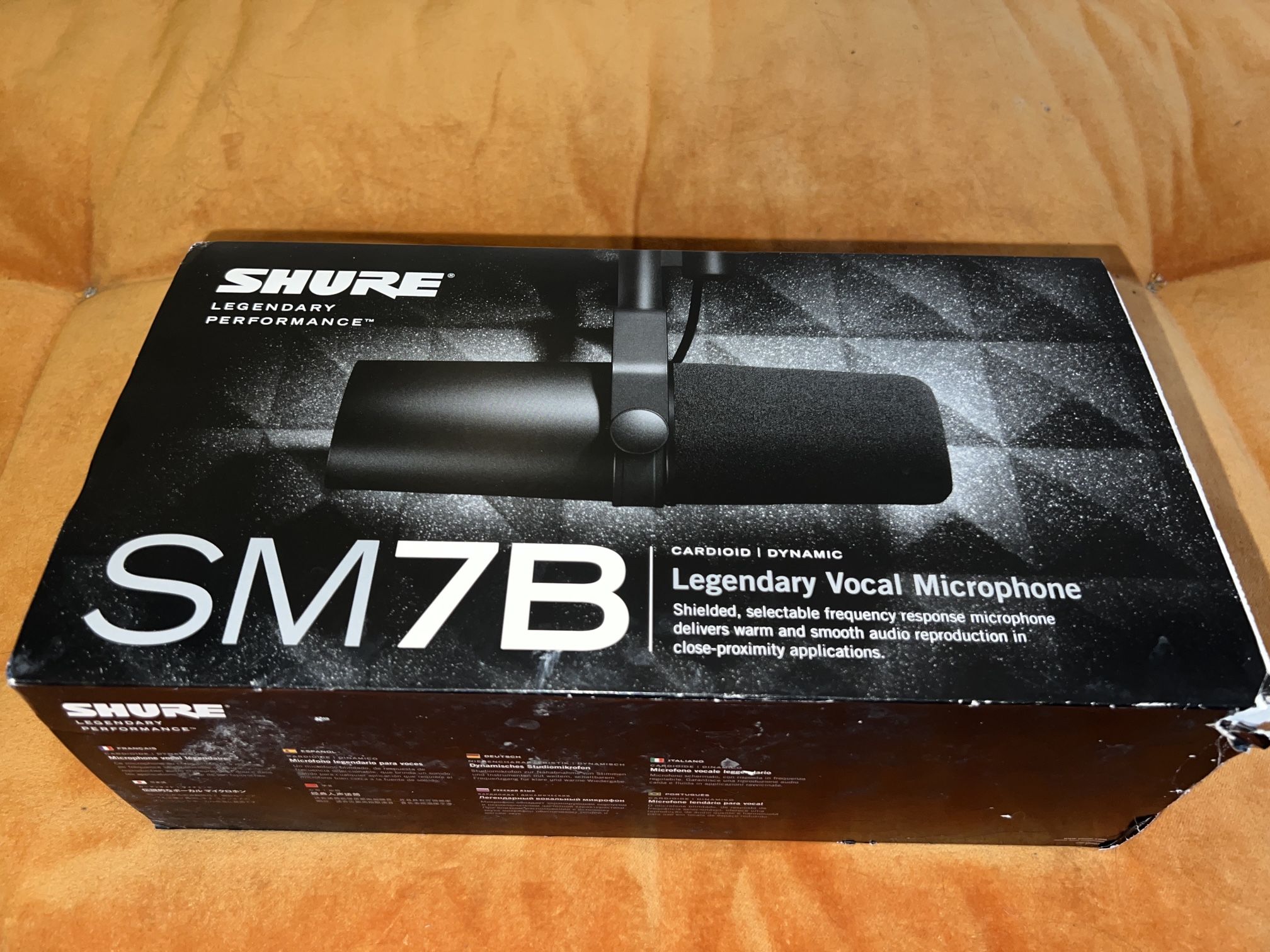 Shure Sm7b Cardioid Dynamic Microphone