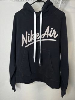 Nike black hoodie size L
