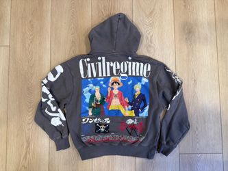 Civil Regime x One Piece Graphic Hoodie