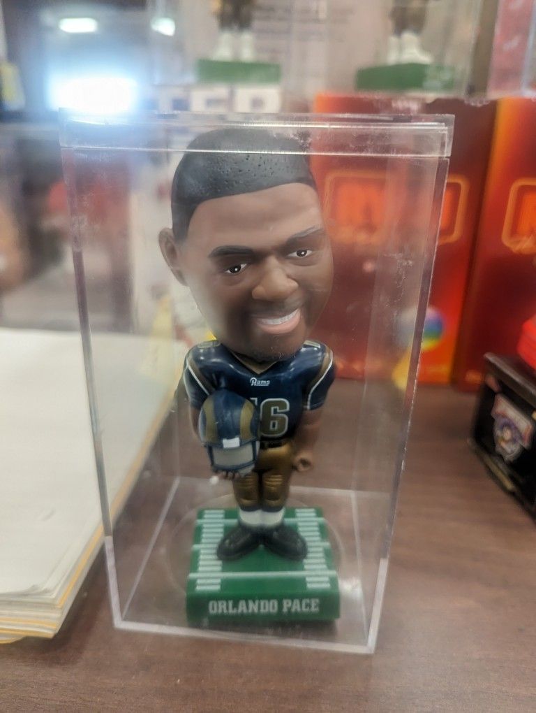 St Louis Rams Orlando Pace Bobblehead 