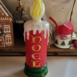 Vintage 1995 Christmas Noel Blowmold 🎄