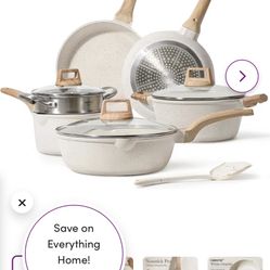 Carote 10 Piece Pot and Pan Set