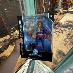 DC McFarlane Collector Edition Superman Strange Lives of Superman Target Exclusive 