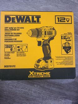 DeWalt XTREME 12V MAX Brushless Cordless Drill/Driver Kit