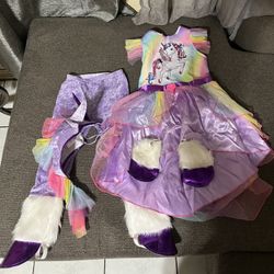 Unicorn Costume For Girls 5/6