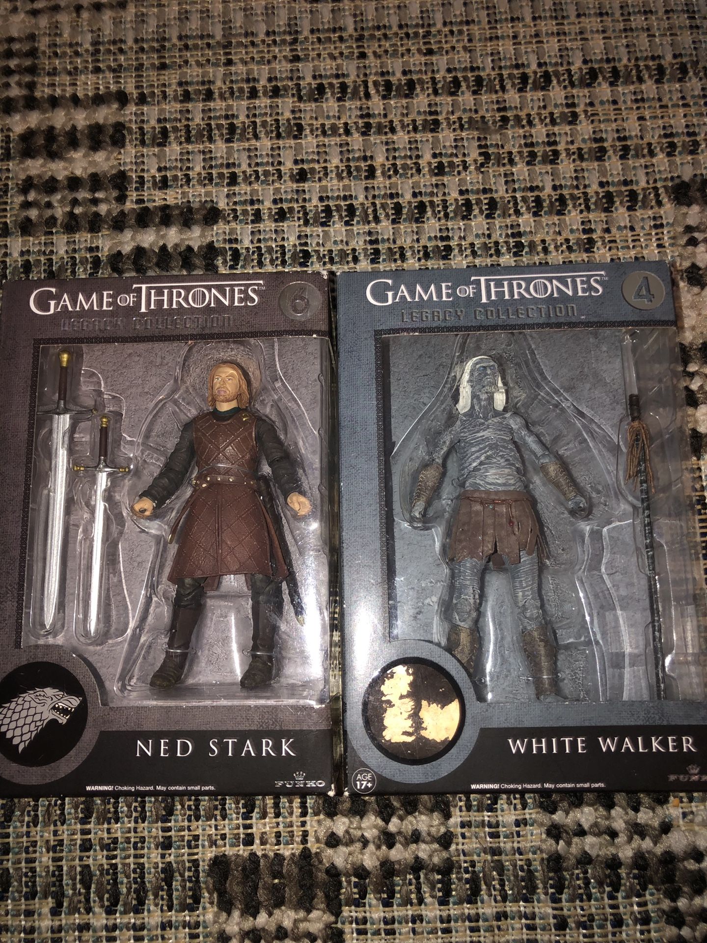 Game of Thrones Legacy Collection Ned Stark and White Walker Funcko action figure