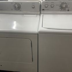 Maytag High Efficiency Set With Warranty 