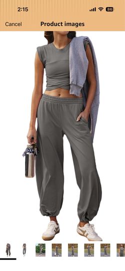 2 piece exercise set women’s size large