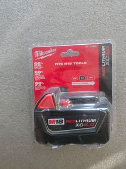 Milwaukee M18  5.0  Battery
