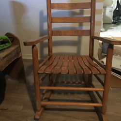 Rocking Chair Brown Color