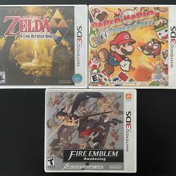 Nintendo 3DS Games Lot