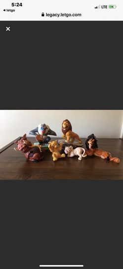 Disney”s Lion King ceramic figurines