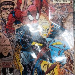 Spiderman Side By Side With Ghostrider, #18