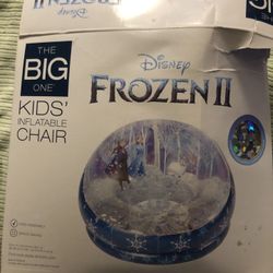 Kids inflatable chair Disney frozen 2 theme