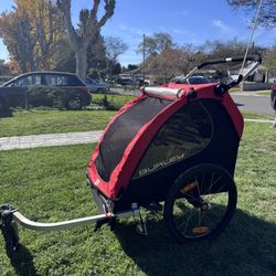 Burley Honey Bee Bike Trailer (2-Seat)