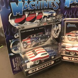 Muscle Machines 1:64 Scale Diecast Metal Collectible Cars. New Unopened.
