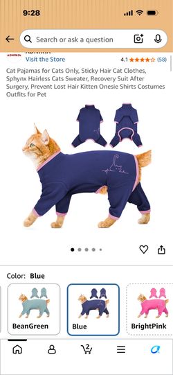 Cat pijama