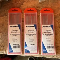 Tungsten Electrodes 3/32x7