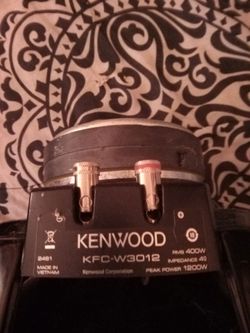 Kenwood Car speakers