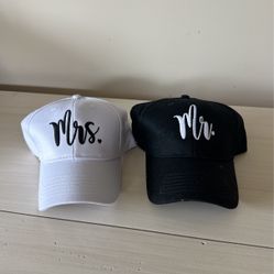 Mr. Mrs Hat Set 