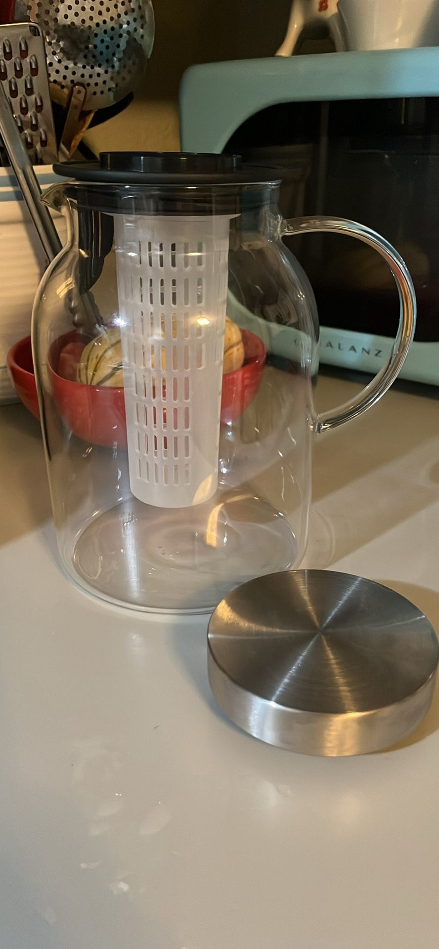 Glass Infusion Pitcher