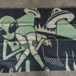 Creepy Alien Tapestry