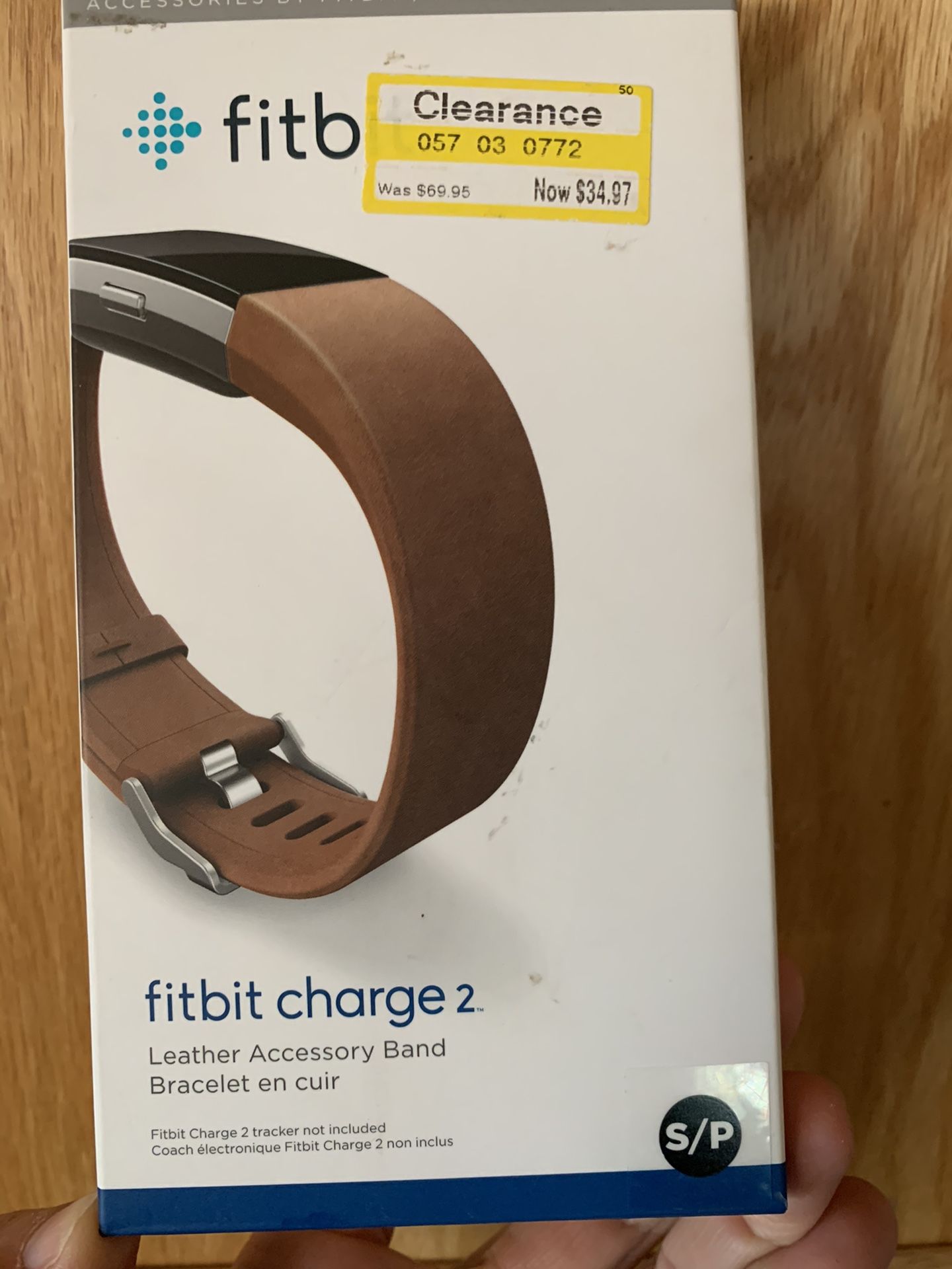 New Fitbit Charge 2 Leather Accessory Band