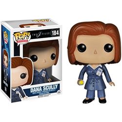 NEW Funko POP! Dana Scully 184 (w/FBI Badge and holding flashlight) The X-Files (Gillian Anderson).  Small nick on top left corner of back)