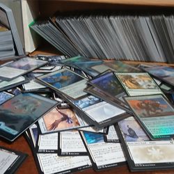 1000 card lot MTG UNCOMMON COMMON RARES HALOS