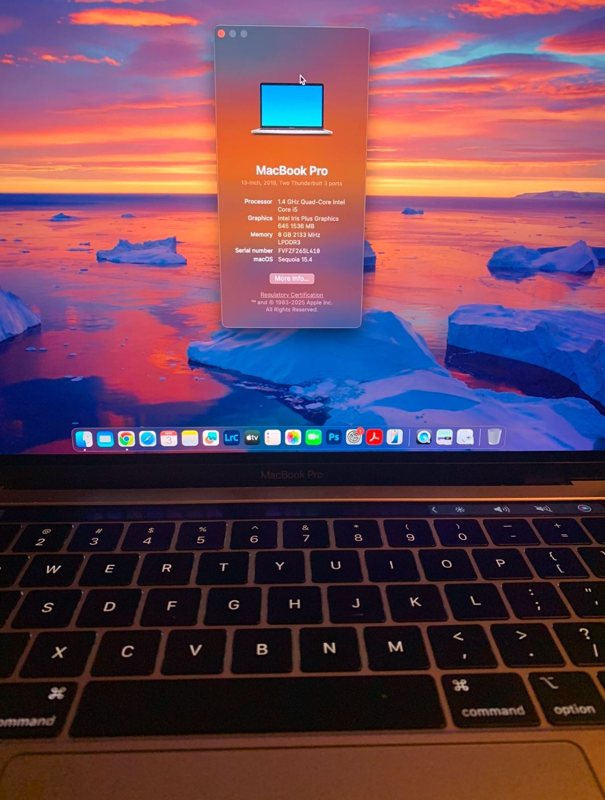 MacBook Pro 13 inch (2019) Space Gray