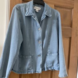 Jones Wear Women Jeans Jacket Size 16