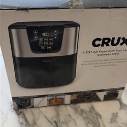 New Crux 6.3 QT air fryer