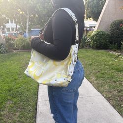 Yellow Coach Tote