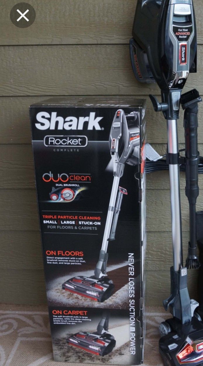 Shark Rocket Complete w/ DuoClean corded, lightweight Vacuum (HV380)