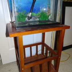 5 Gal Fish Tank , Stand 