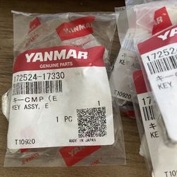 Yanmar Ignition Key part No.172(contact info removed)0